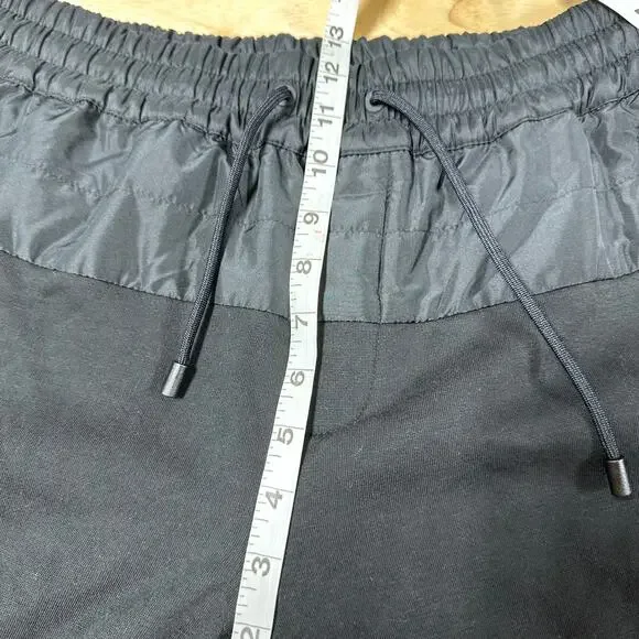 Canali NWOT Black Edition Tonal Tech Joggers Black Size 48 (US 32) Zip Pocket